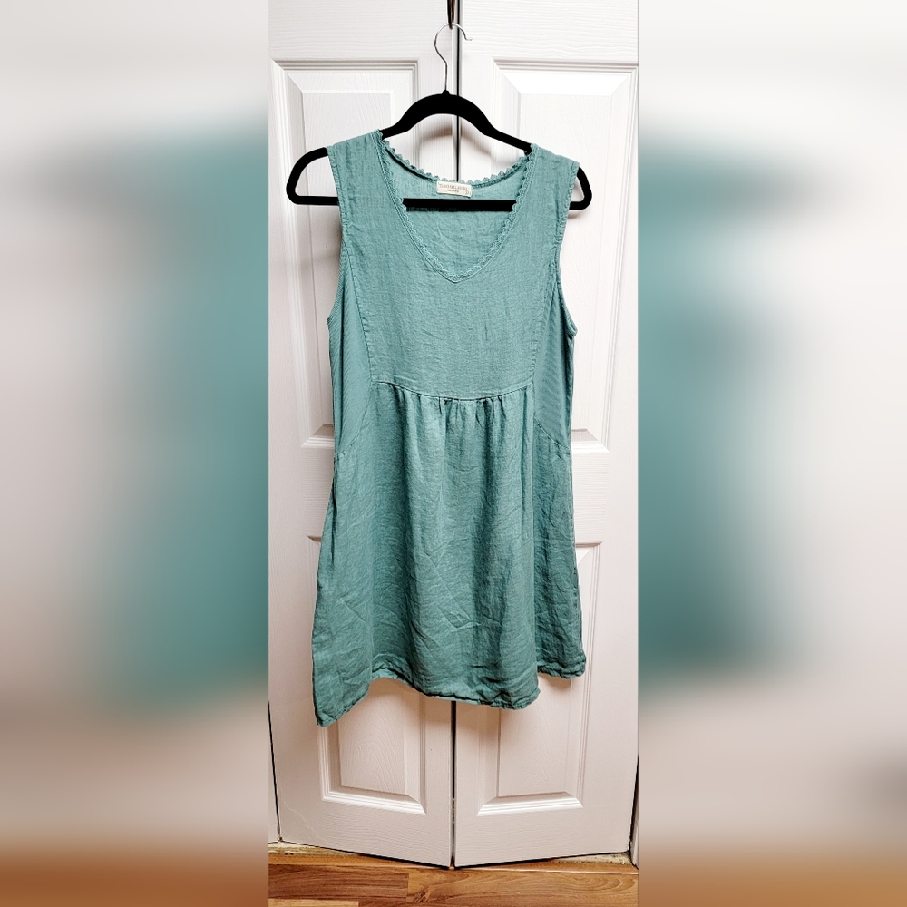 Linen summer dress